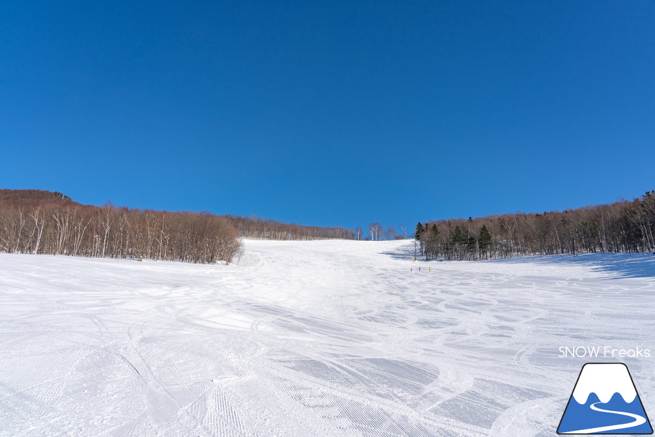 札幌藻岩山スキー場｜本日、雲一つ無い快晴！札幌藻岩山の全10コースの滑走にチャレンジ(^^)/